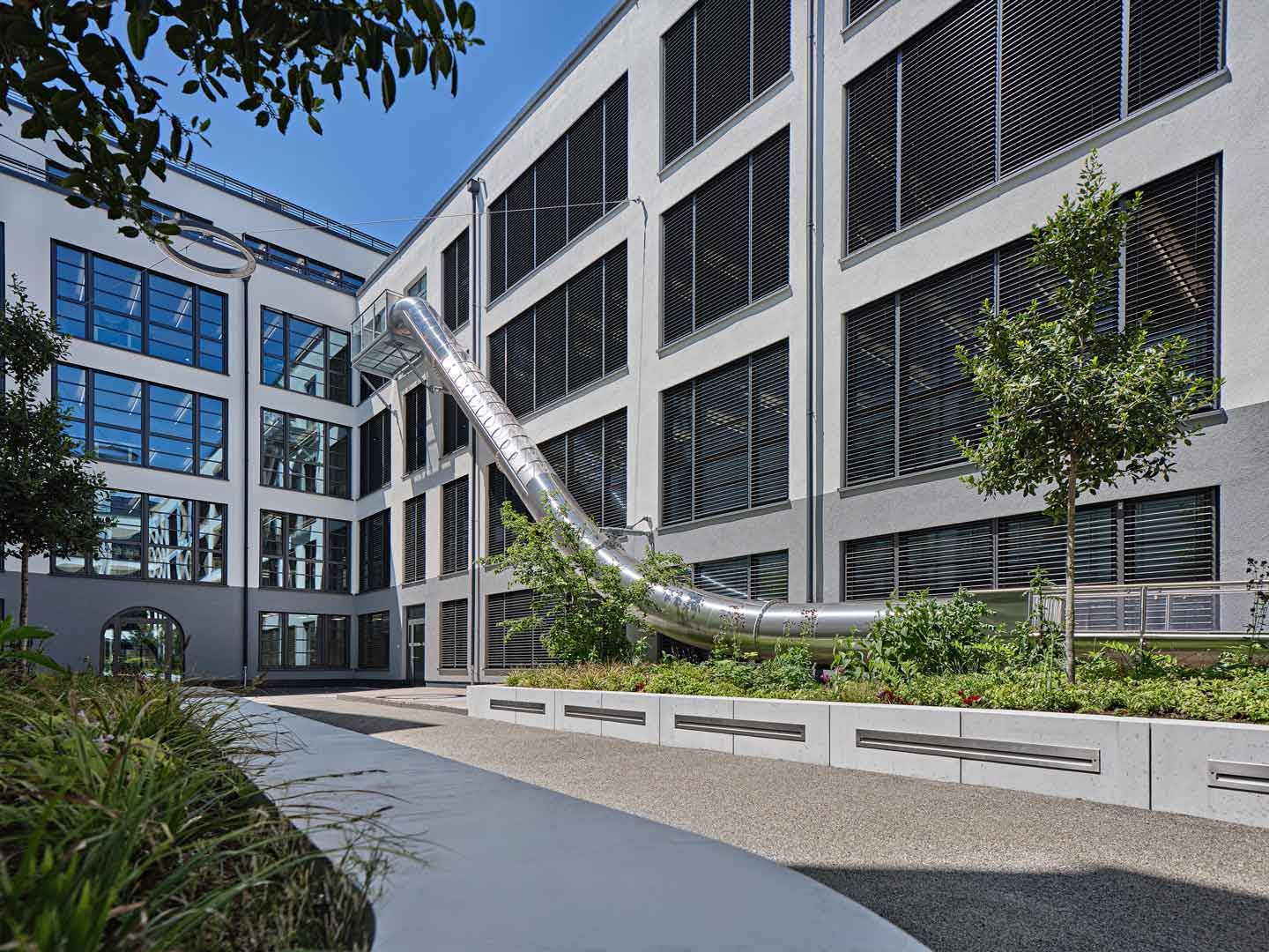 Oliv Architekten M8 Rutsche