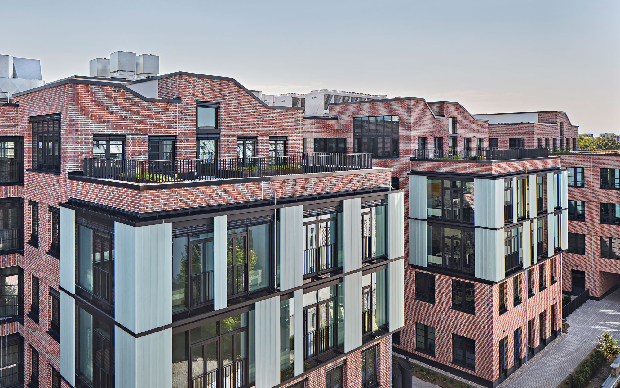 Oliv Architekten New Eastside Luftbild
